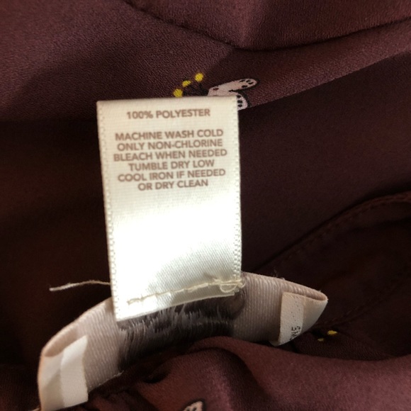 Loft long sleeve floral blouse - Picture 7 of 7